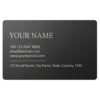 Personalized Metal Business Card