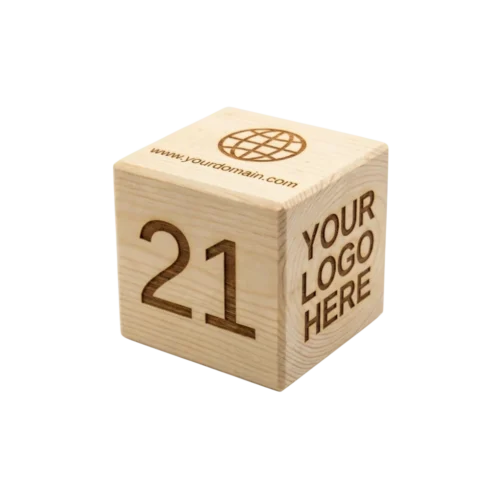 Personalized Wooden Cube
