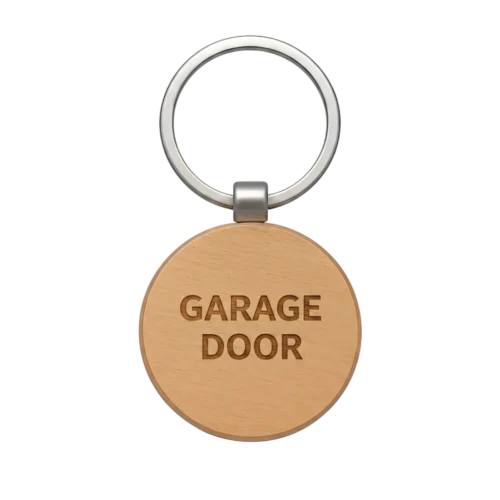 Personalized Wooden Keyring
