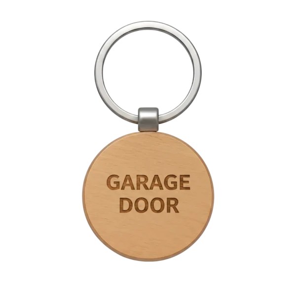 Personalized Wooden Keyring