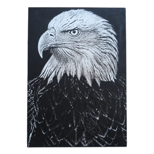Eagle Wood Engraving