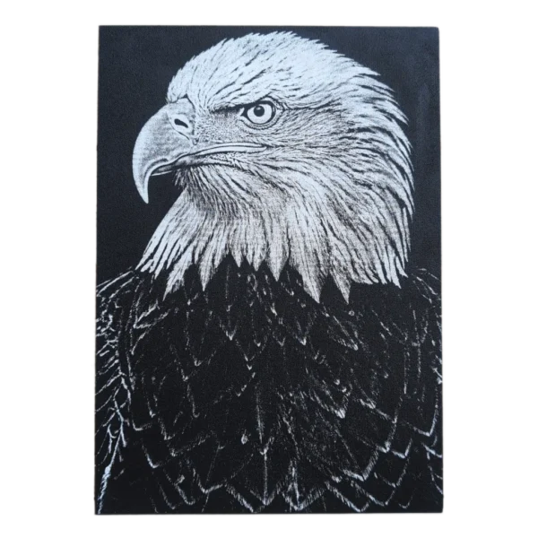Eagle Wood Engraving