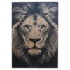 Lion Wood Engraving