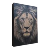 Lion Wood Engraving