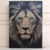 lion-01 Lion Wood Engraving