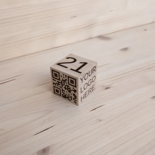 Personalized Wooden Cube